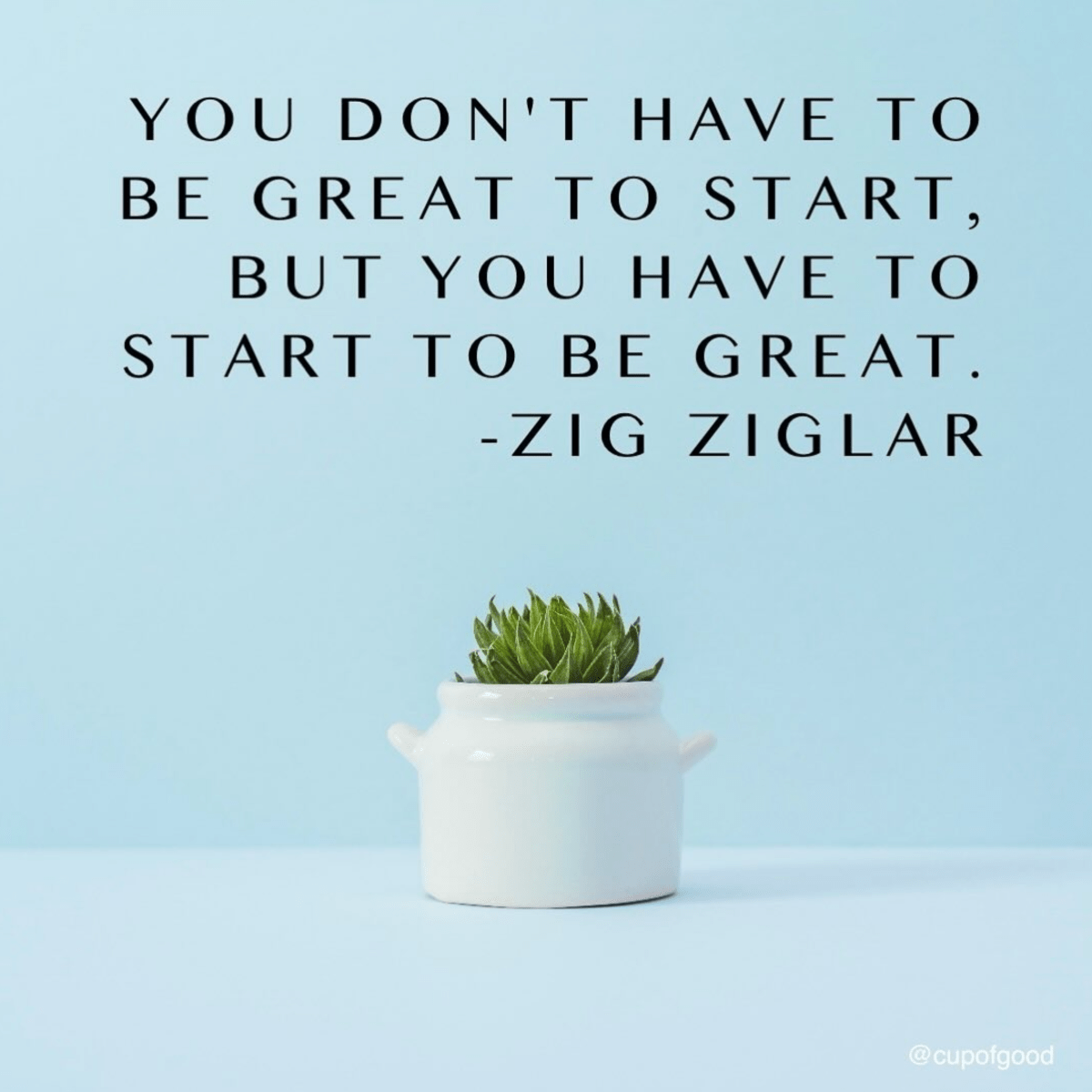 Just start